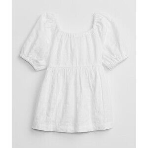 babyGap Smocked Puff Sleeve Top Fresh Lavendar White - Multiple Sizes